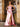 Lace Embroidery Waist Drop Mermaid Long Prom Dress - Pink