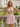Halter Cut Front Sparkly Beading Chiffon Mini Ball Gown Prom Dress in Pink