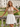 Halter Cut Front Sparkly Beading Chiffon Mini Ball Gown Prom Dress in White