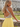 Luxury Crystal Backless Halter Mini A-Line Prom Dress in Yellow