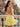 Luxury Crystal Backless Halter Mini A-Line Prom Dress in Yellow