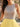 Luxury Crystal Backless Halter Mini A-Line Prom Dress in Yellow