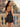 A-Line Polka Dot Halter Bodice Short Hoco Dress in Black