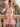 Halter Bodice Bow Backless Zipped A-Line Formal Mini Skirt in Pink
