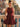 Halter Bodice Bow Backless Zipped A-Line Formal Mini Skirt in Burgundy