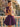 Halter Bodice Bow Backless Zipped A-Line Formal Mini Skirt in Grape