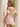 Bow Front Off Shoulder Short Hoco A-Line Dress in Pink