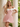 Bow Front Off Shoulder Short Hoco A-Line Dress in Pink