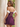 Bow Front Off Shoulder Short Hoco A-Line Dress in Grape