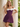 Bow Front Off Shoulder Short Hoco A-Line Dress in Grape
