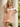 Bow Front Off Shoulder Short Hoco A-Line Dress in Blush Pink
