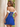 Bow Front Off Shoulder Short Hoco A-Line Dress in Royal Blue