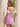 Bow Front Off Shoulder Short Hoco A-Line Dress in Lilac