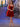 Big Bow Square Satin Ball Gown Mini Prom Dress - Red