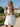 Tank Big Bow Square Neck Mini Ball Gown Prom Dress in White