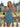 Pleated Square Neck Mini A-Line Prom Dress in Light Blue