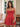 Square A-Line Mini Prom Dress With Pleated - Red