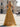 Tank Pleated Corset Lace Up A-Line Long Prom Dress With Slit in Gold