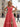 Tank Pleated Corset Lace Up A-Line Long Prom Dress With Slit in Coral