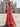 Tank Pleated Corset Lace Up A-Line Long Prom Dress With Slit in Coral