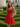 Square Neck Bow Back Satin Bodice Mini A-Line Prom Dress in Red