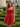 Square Neck Bow Back Satin Bodice Mini A-Line Prom Dress in Red