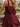 Square Neck Bow Back Satin Bodice Mini A-Line Prom Dress in Burgundy