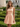 Square Neck Bow Back Satin Bodice Mini A-Line Prom Dress in Blush Pink