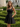 Square Neck Bow Back Satin Bodice Mini A-Line Prom Dress in Black