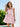 Square Neck Bow Strap Pleated Mini A-Line Homecoming Dress