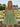 Bow Scoop Mini Bridal Ball Gown Prom Dress in Sage Green