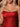 Ruched Bust Sparkly Beading Bodice A-Line Ruffle Hoco Dress in Red