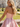 3D Rose Ruched Boned Sheer Mini Ball Gown Prom Dress in Pink