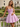 3D Rose Ruched Boned Sheer Mini Ball Gown Prom Dress in Lilac