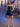 3D Rose Strapless Mini Prom Bridal Gown With Pocket - Peacock Blue