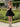 Ruffle Strapless Ball Gown Mini Prom Dress With Bow in Black