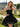 Ruffle Strapless Ball Gown Mini Prom Dress With Bow in Black