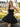 Ruffle Strapless Ball Gown Mini Prom Dress With Bow in Black