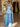 Hand Beading Strapless Prom Dress With Drop - Sky Blue