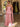 Hand Beading Strapless Prom Dress With Drop - Pink