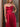 Lace Up Pleated Bodice A-Line Long Prom Dress With Detachable Strap - Red