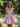 Pearls Like Corset Pleated A-Line Mini Prom Dress - Blush Pink Floral