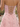 Sparkly Strapless Crystal A-Line Mini Homecoming Dress in Pink