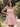 Sparkly Strapless Crystal A-Line Mini Homecoming Dress in Pink