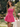 Sparkly Strapless Crystal A-Line Mini Homecoming Dress in Hot Pink