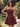 Sparkly Strapless Crystal A-Line Mini Homecoming Dress in Burgundy