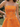 Sparkly Strapless Crystal A-Line Mini Homecoming Dress in Orange