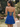 Sparkly Strapless Crystal A-Line Mini Homecoming Dress in Royal Blue