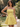 Sparkly Strapless Crystal A-Line Mini Homecoming Dress in Yellow