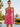 Strapless Bodice A-Line Mini Hoco Dress in Hot Pink